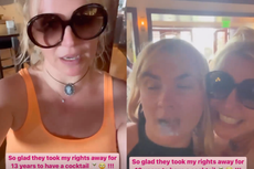 Britney Spears goes to a bar for ‘first time’ after being banned from alcohol during conservatorship