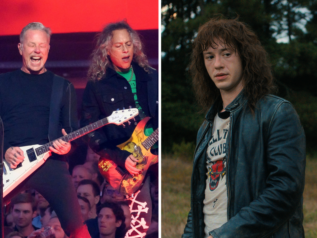 Stranger Things' Eddie Munson Actor Meets Metallica