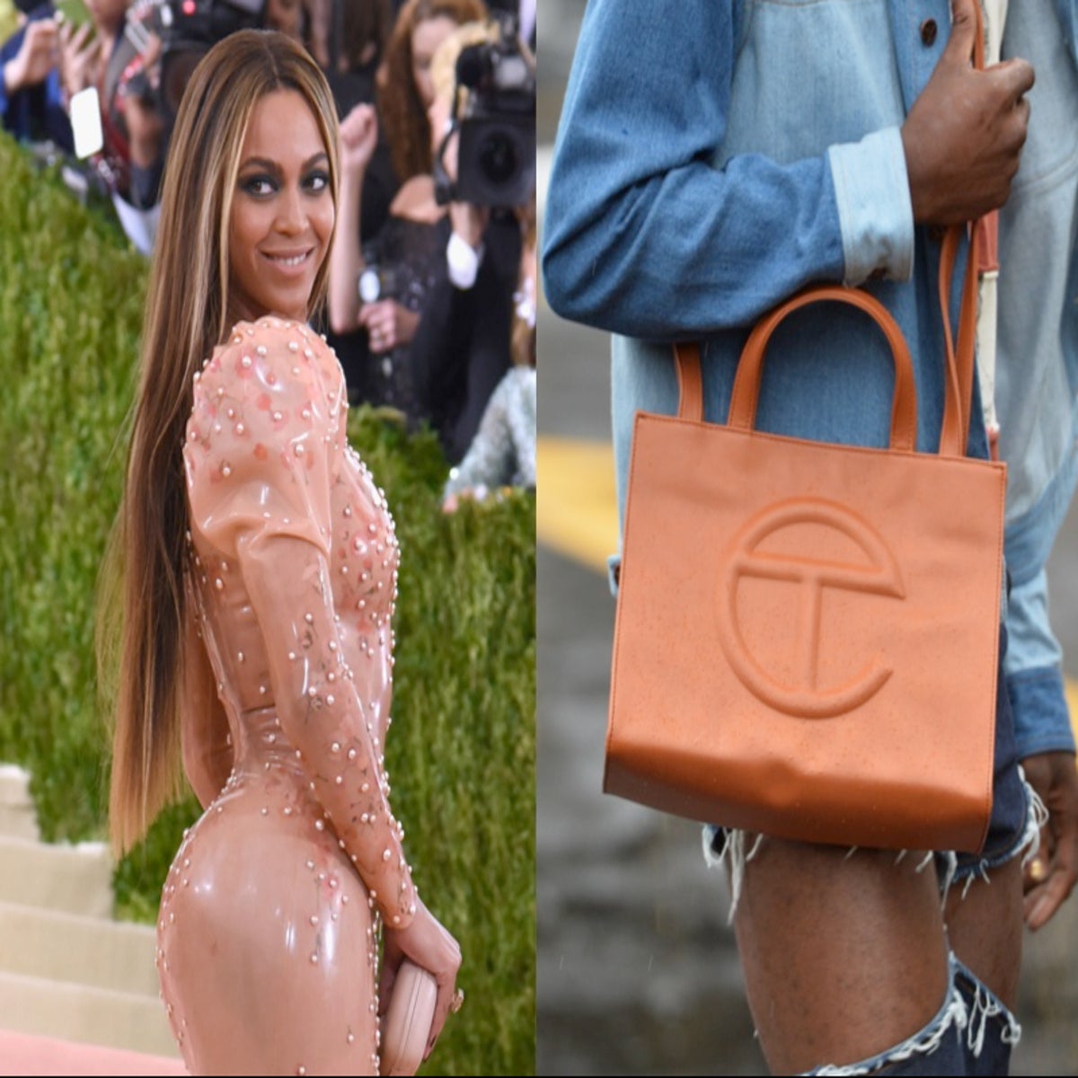Beyoncé mentions her Telfar bag being her new go-to instead of