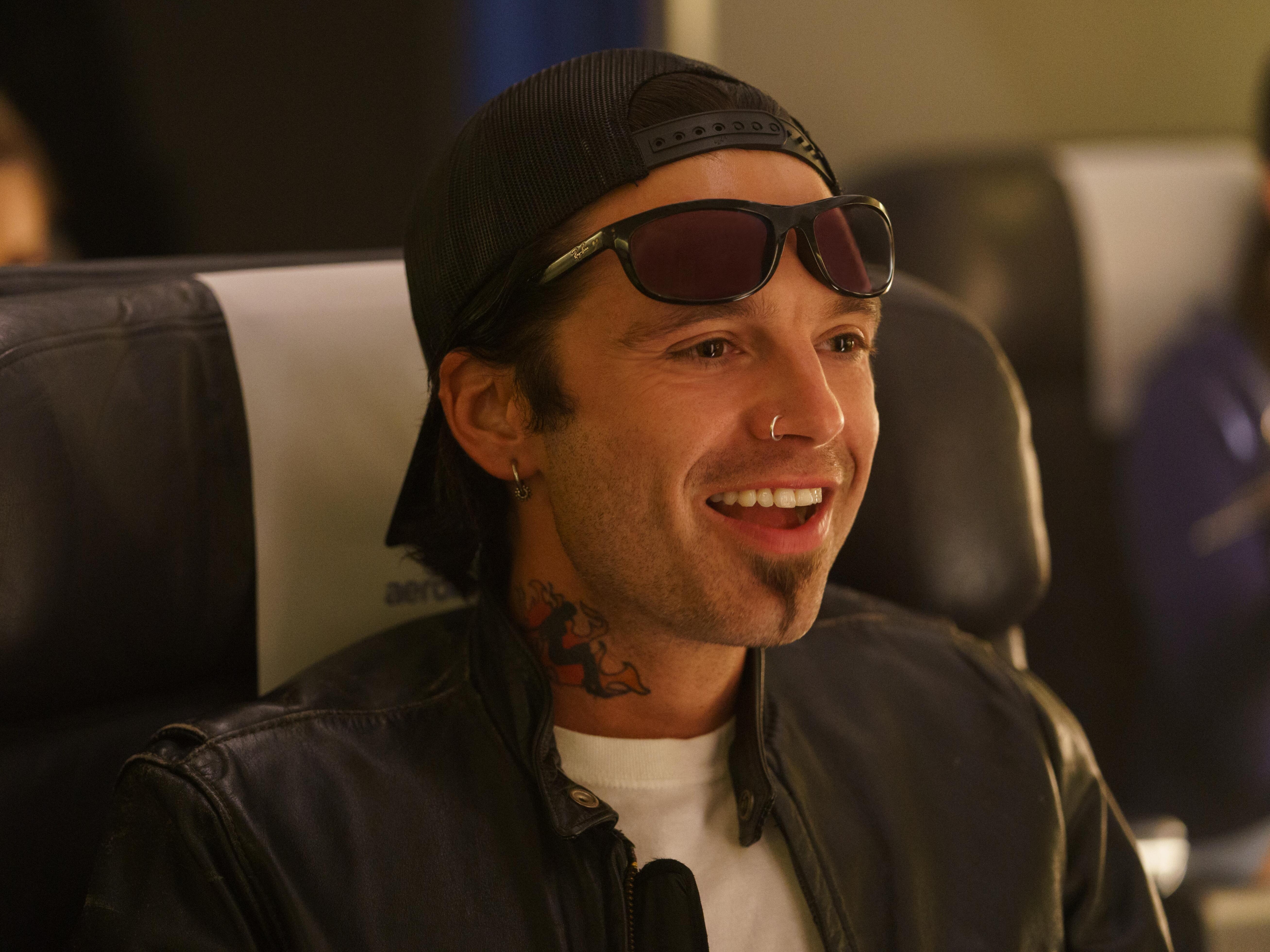 <p>Sebastian Stan in ‘Pam & Tommy’</p>