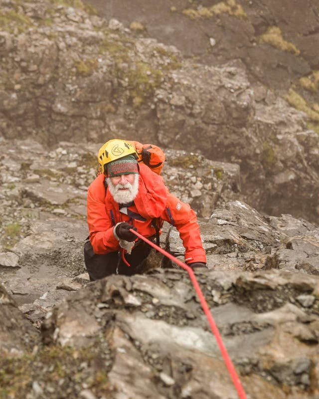 Nick Gardner, 82, is just eight peaks away from completing the challenge to climb all 282 Munros (Nick Gardner Collection/PA)
