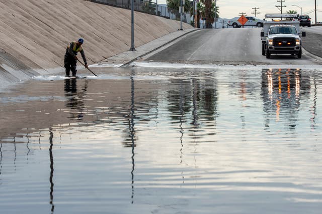 LAS VEGAS-INUNDACIONES