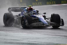 F1 qualifying LIVE: Nicholas Latifi stuns Budapest by going fastest in FP3 in heavy rain at the Hungarian GP