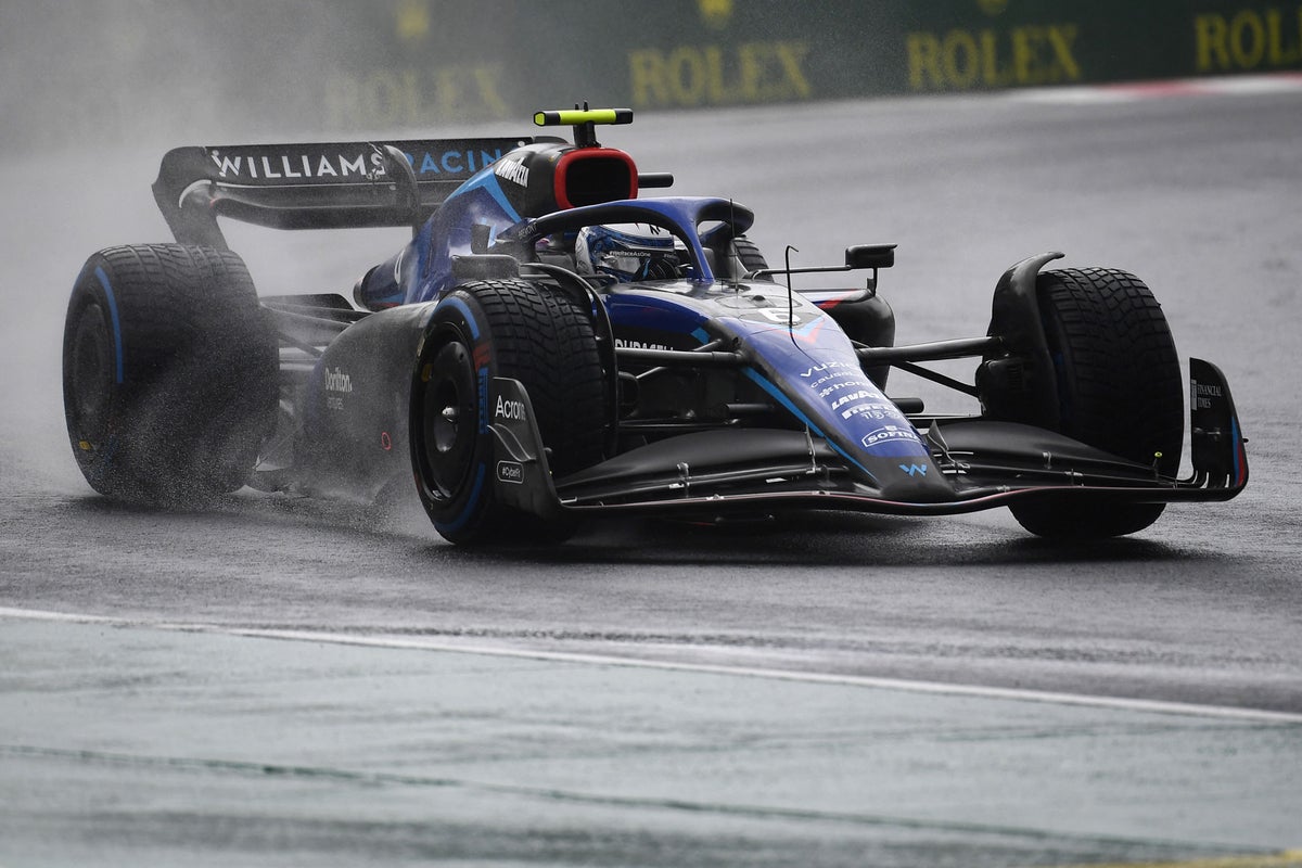 F1 qualifying LIVE: Nicholas Latifi stuns Budapest by going fastest in FP3 in heavy rain at the Hungarian Grand Prix