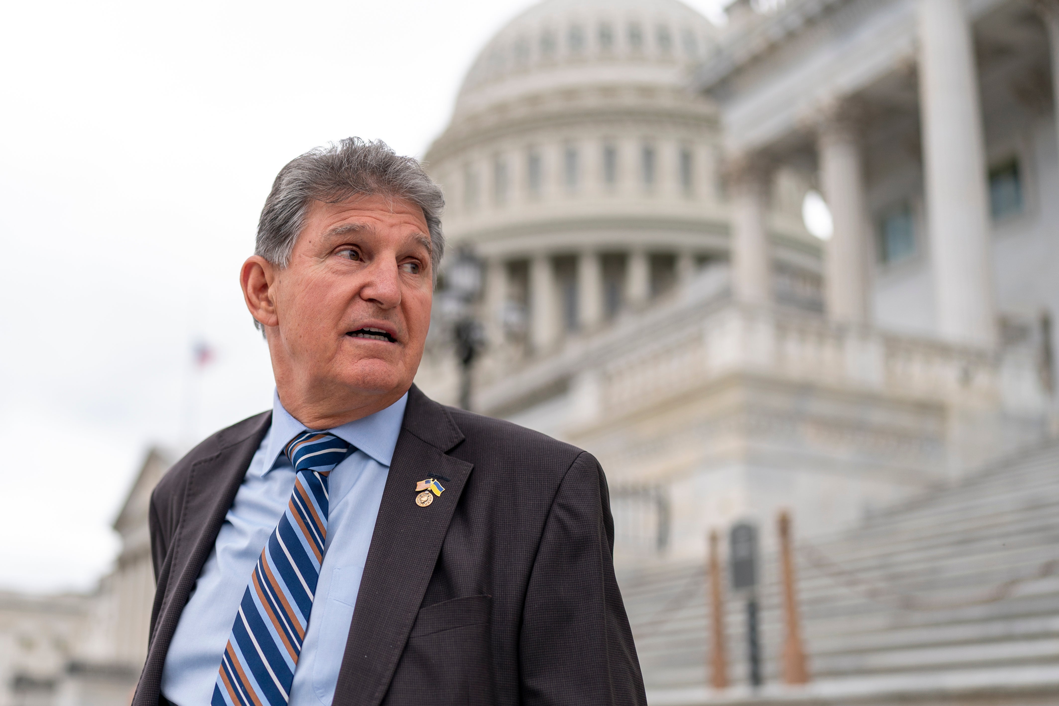 Democratic senator Joe Manchin of West Virginia