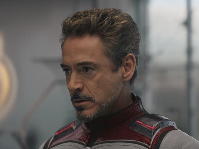 <p>Robert Downey Jr as Tony Stark in ‘Avengers: Endgame'</p>