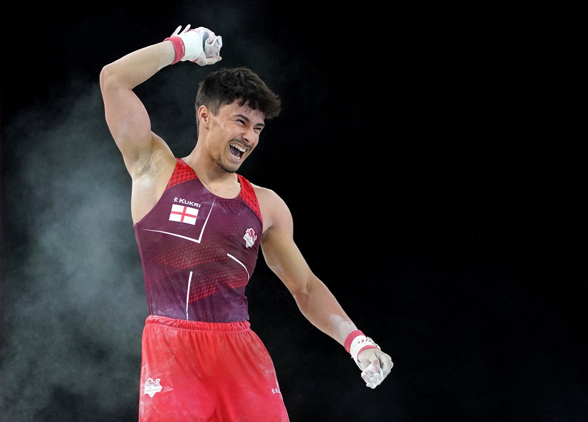 Gymnast Jake Jarman claims second gold medal of Commonwealth Games