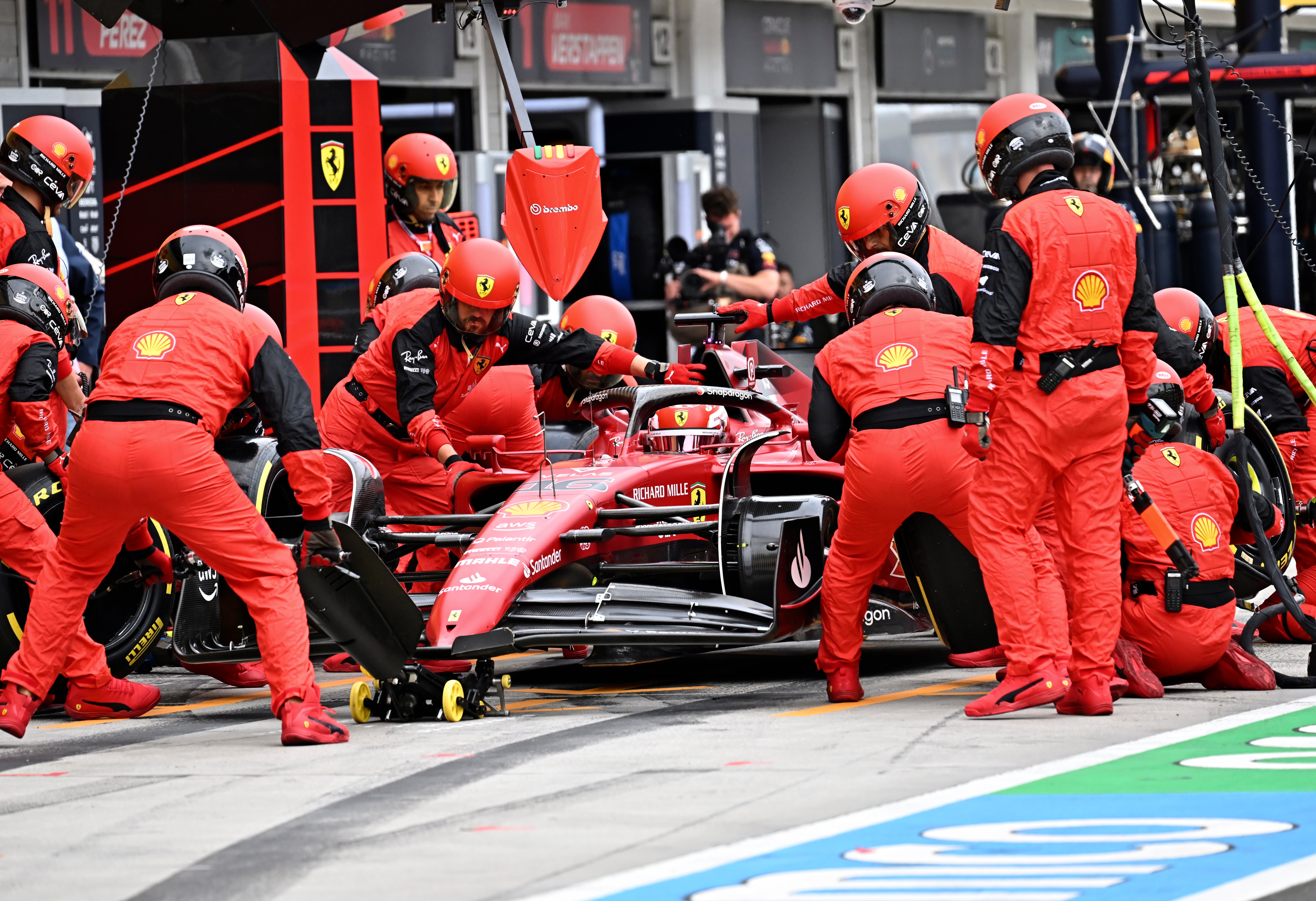 There are more questions for the Ferrari garage to answer (UK only/AP)