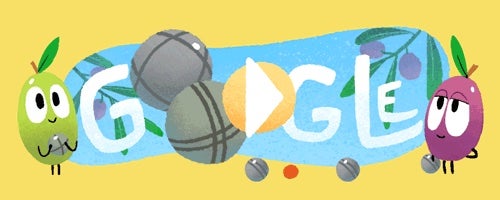 Today’s Google Doodle celebrates Pétanque - a game with its origins reaching as far back as the Ancient Greece