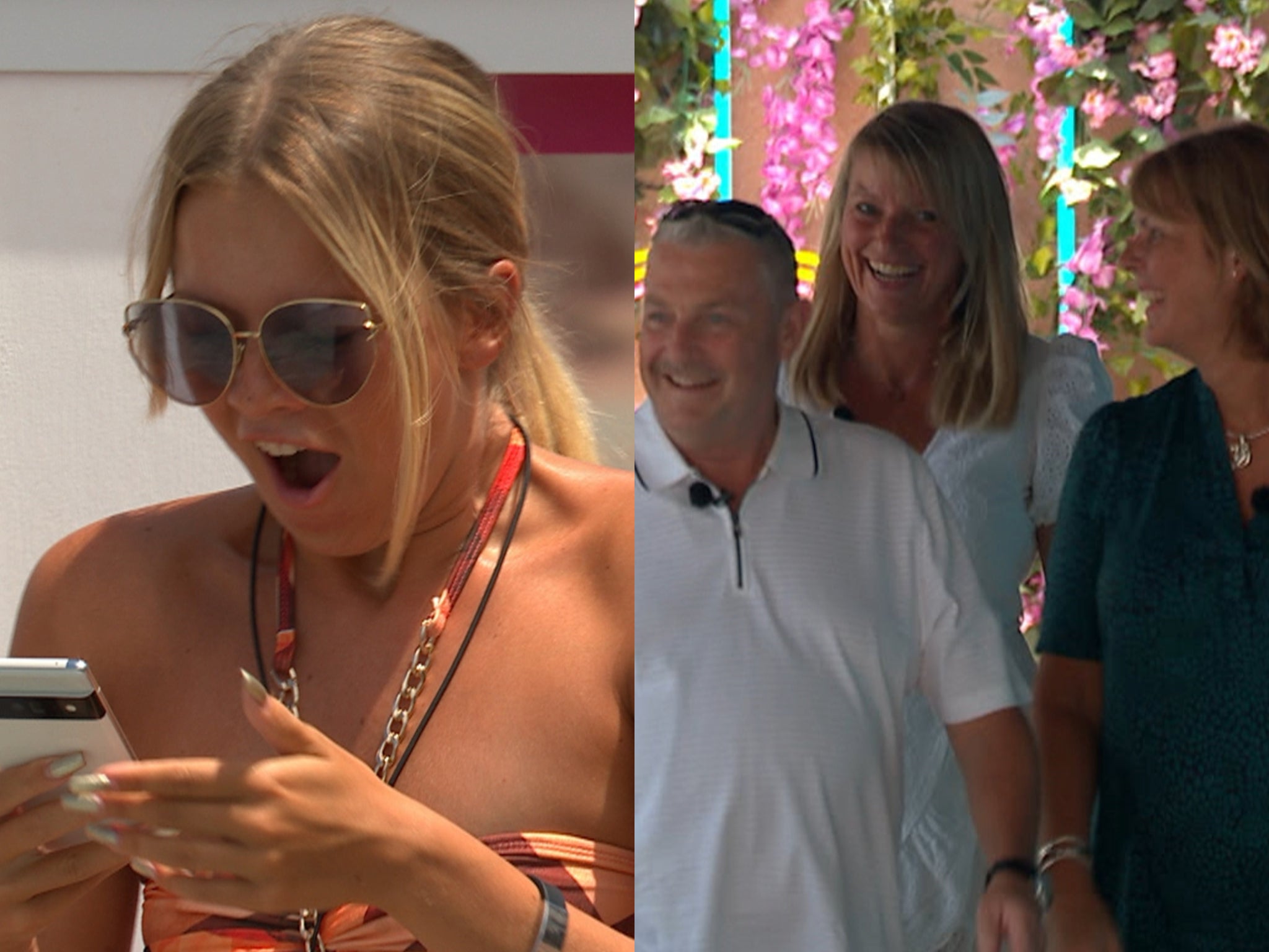 Tasha and villa parents - Love Island