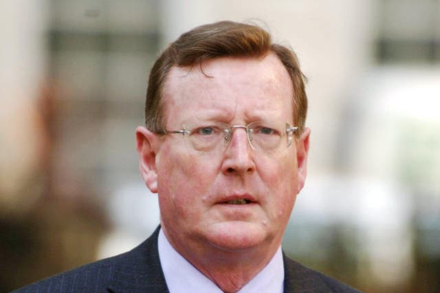 Former leader of the Ulster Unionist Party David Trimble (Andrew Stuart/PA)
