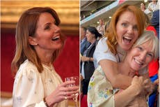 Spice Girls fans ‘disappointed’ as Geri Halliwell hugs Nadine Dorries at Euro 2022 final