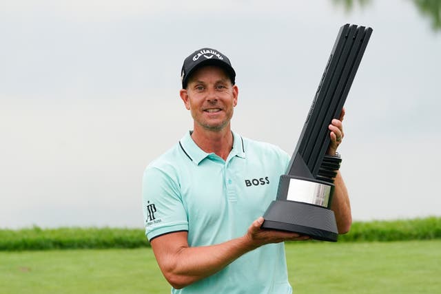 <p>Stenson pocketed £3.6m for his debut win </p>