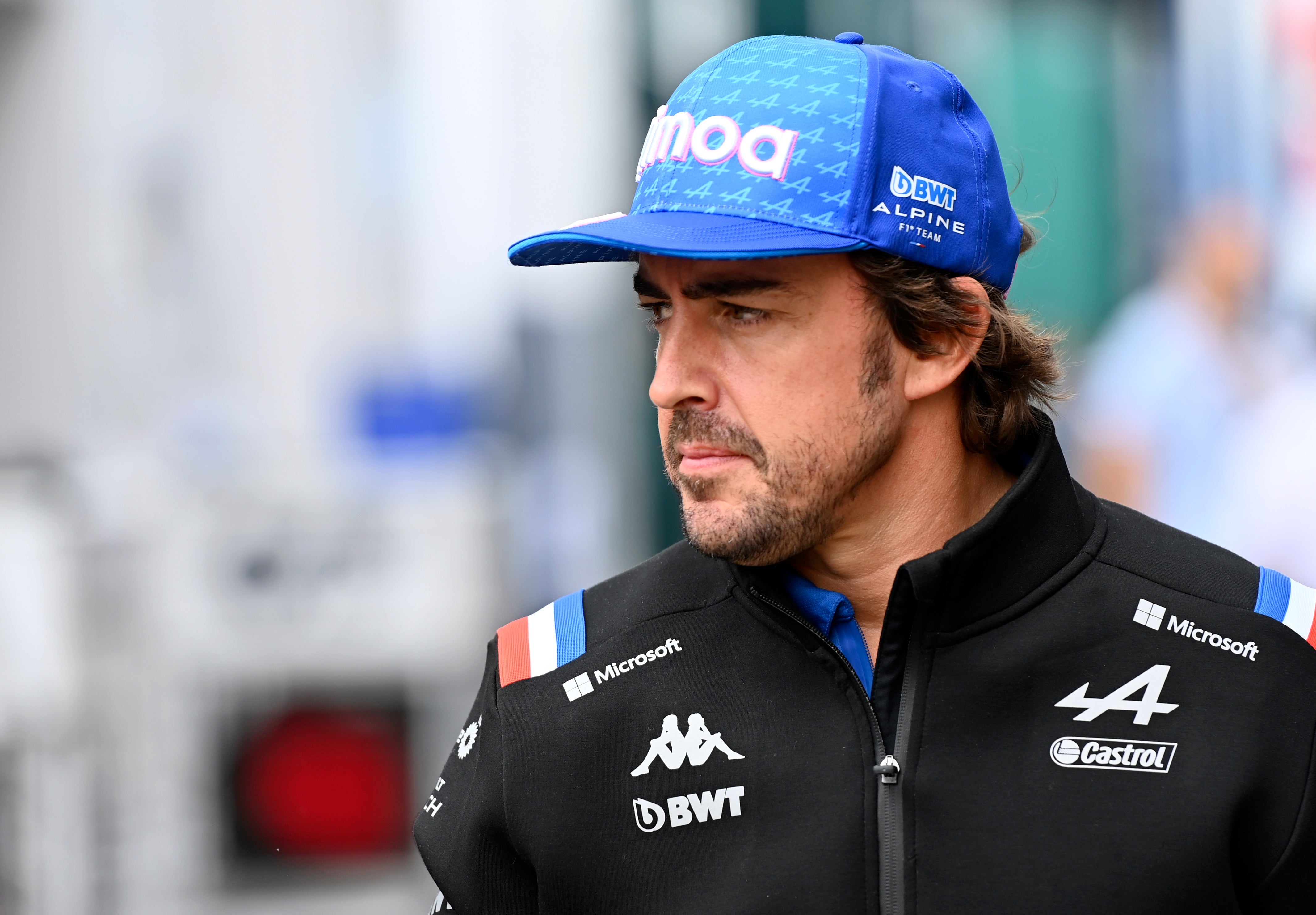 Fernando Alonso will leave Alpine at the end of the season (Anna Szilagyi/AP)