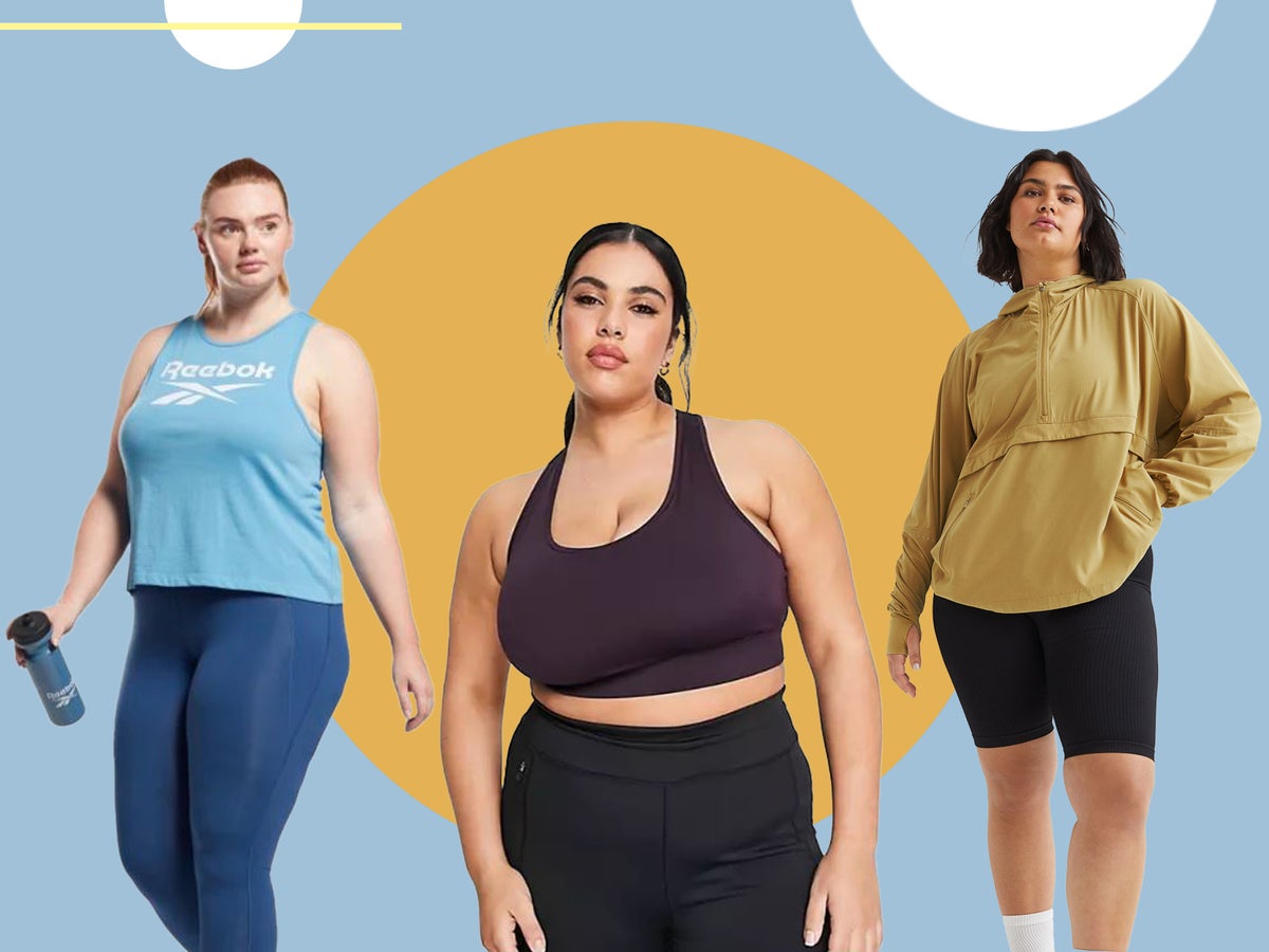 The best plus-size gym-wear shops for women – from leggings that won’t roll down to supportive sports bras