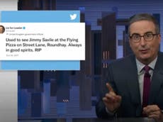 John Oliver skewers Liz Truss for resurfaced tweet mourning death of Jimmy Savile