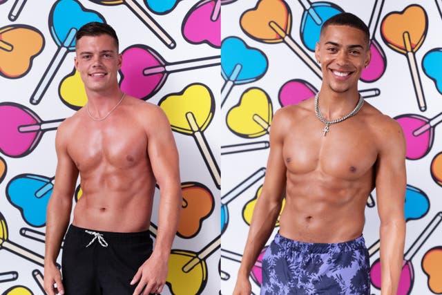 <p>Billy Brown and Josh Le Page, former Love Island contestants</p>