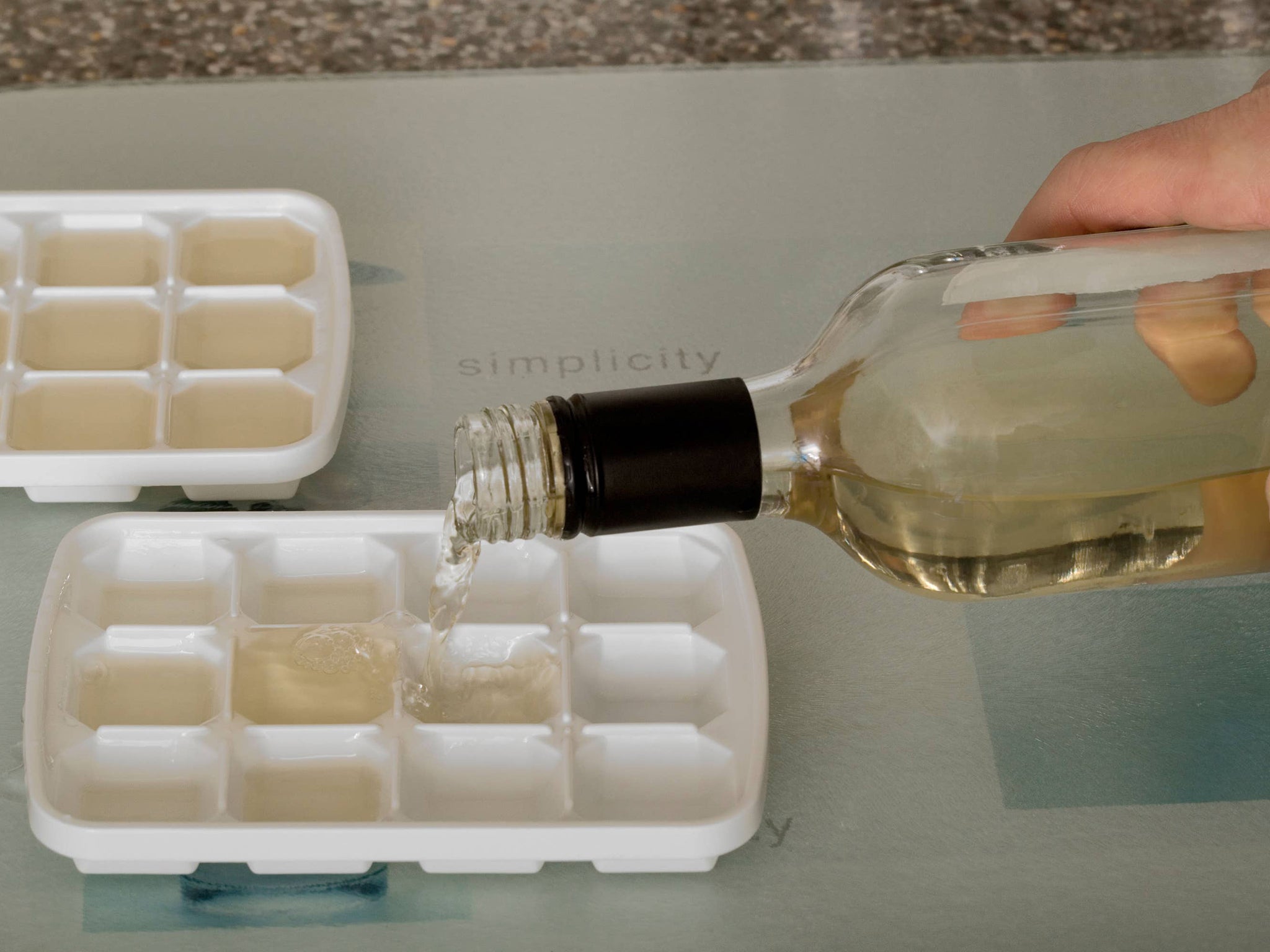 Don’t pour your leftover wine down the drain – freeze it for stocks or sangria