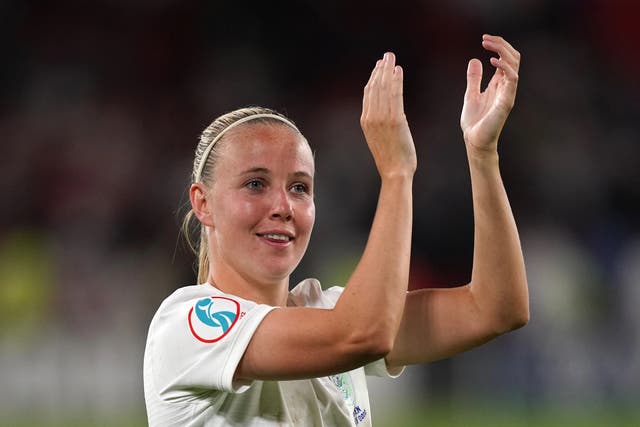 <p>Arsenal’s Beth Mead was Euro 2022’s Golden Boot winner </p>