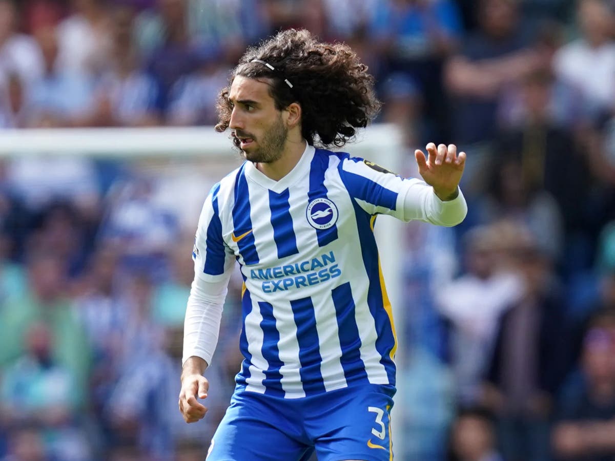 Chelsea enter race for Brighton wing-back Marc Cucurella