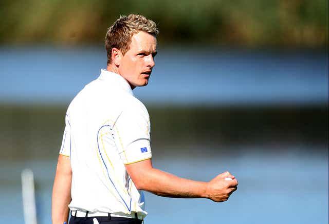 Luke Donald will captain Europe in next year’s Ryder Cup after four winning appearances as a player (Lynne Cameron/PA)