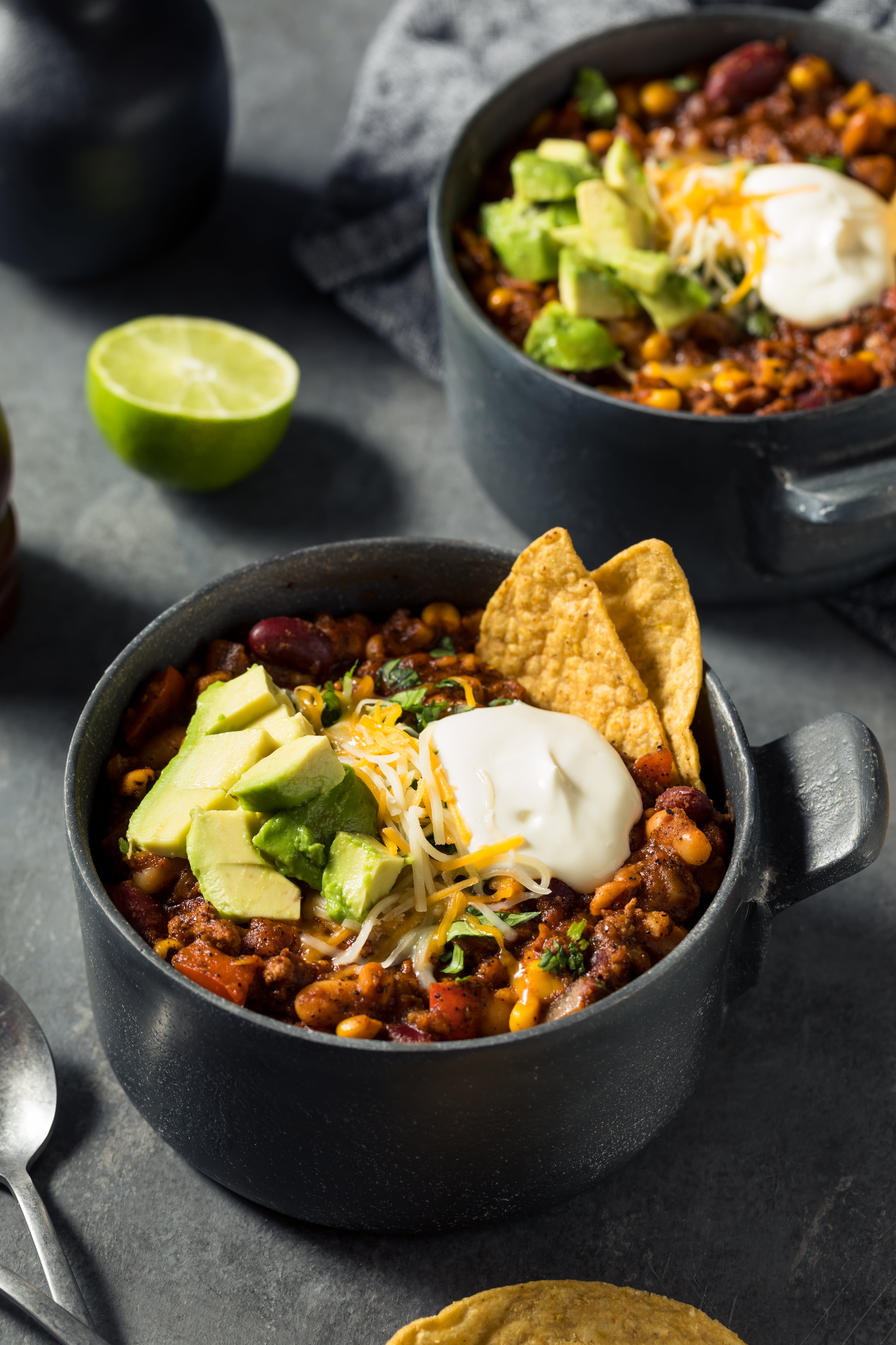 What better way to feed a big group than this hearty turkey chilli?