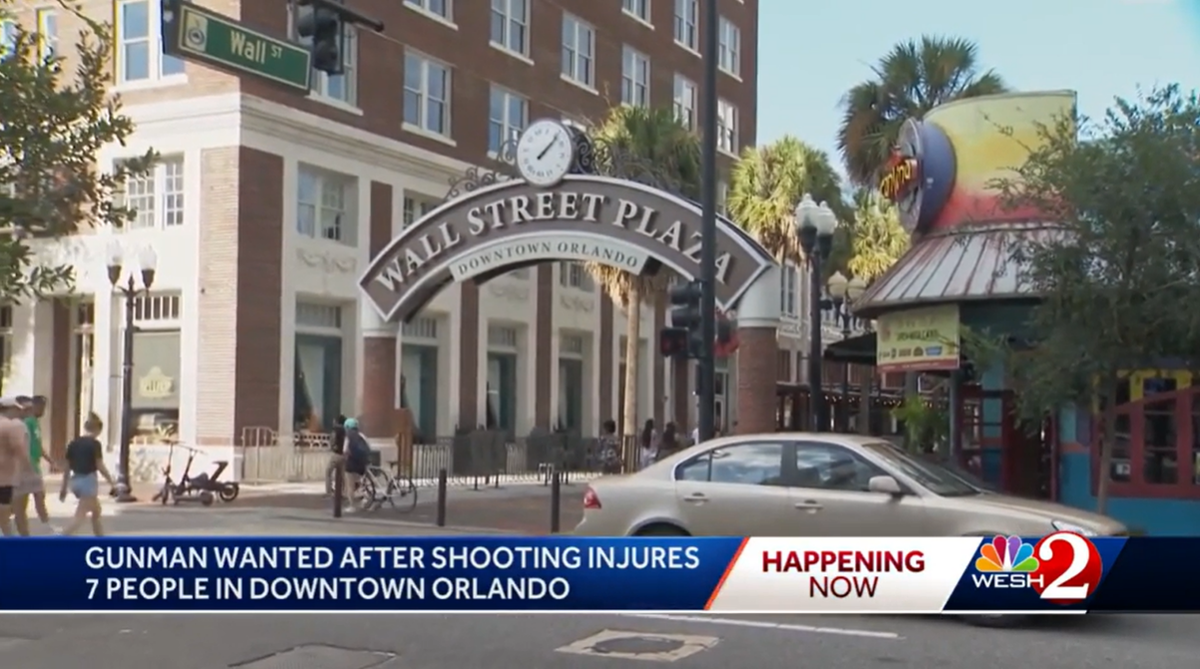 Orlando'da toplu silahlı saldırıda 7 kişi yaralandı