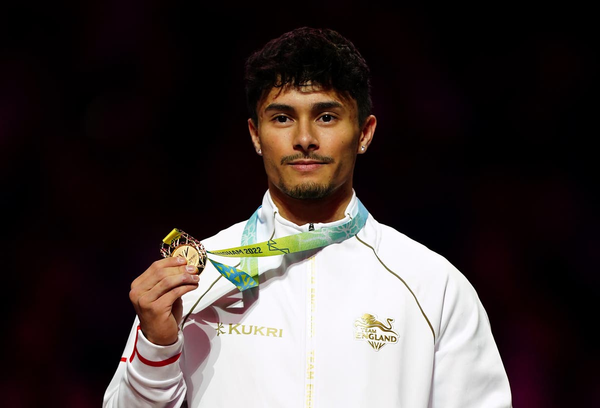 Jake Jarman reveals Louis Smith inspiration after taking third Commonwealth gold