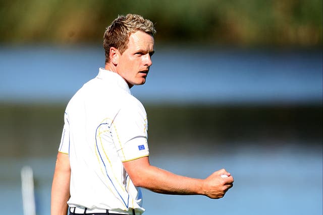 Luke Donald will captain Europe’s Ryder Cup side in 2023 following the sacking of Henrik Stenson (Lynne Cameron/PA)