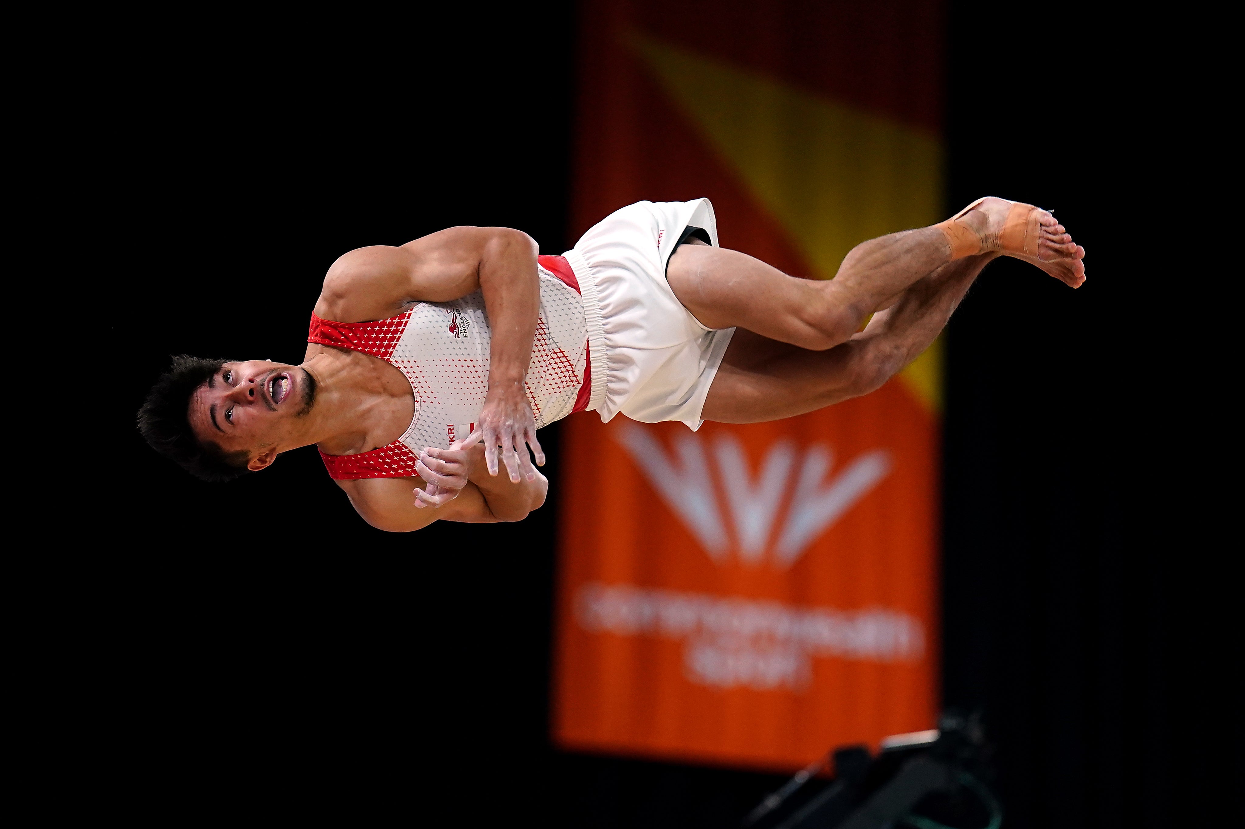 Jake Jarman eased to his third gold medal in Birmingham (Mike Egerton/PA)