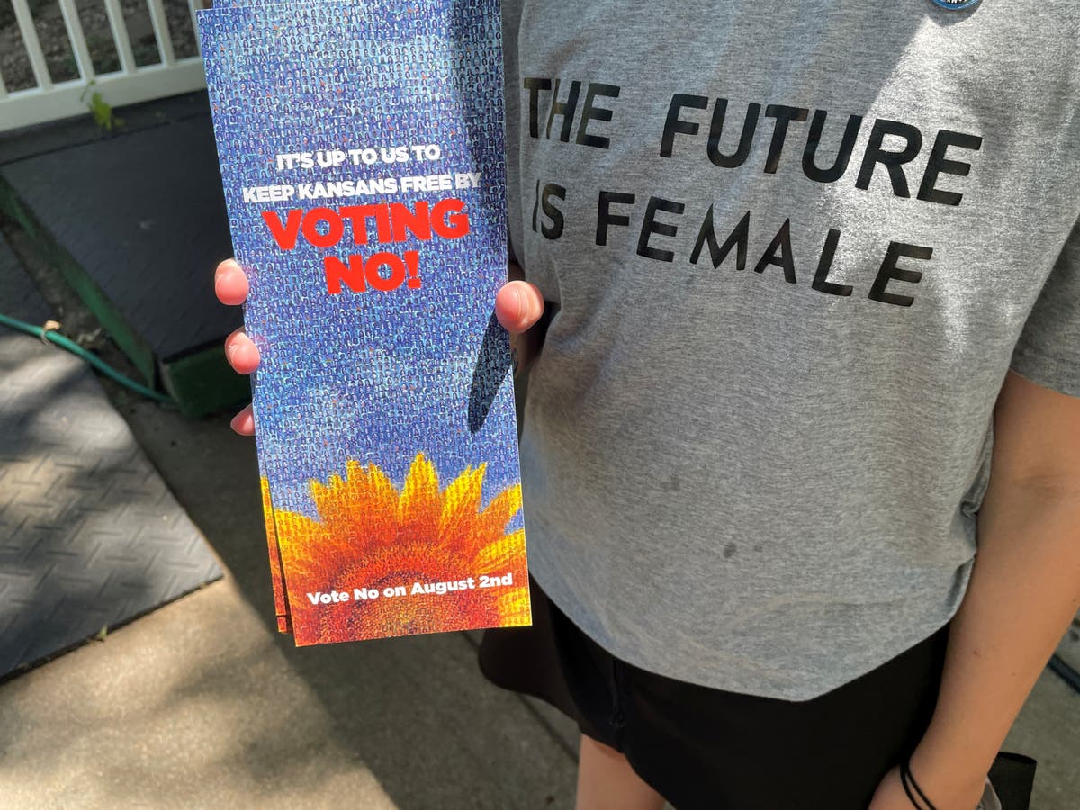 Abortion rights are on the ballot in Kansas, where voters will decide the state’s post-Roe future