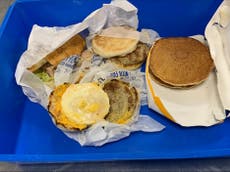 Travellers fined £1,500 over McMuffins in luggage