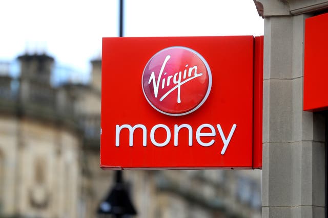 Virgin Money said there are no signs of financial stress among customers as higher interest rates drove up margins for the lender (Mike Egerton/ PA)