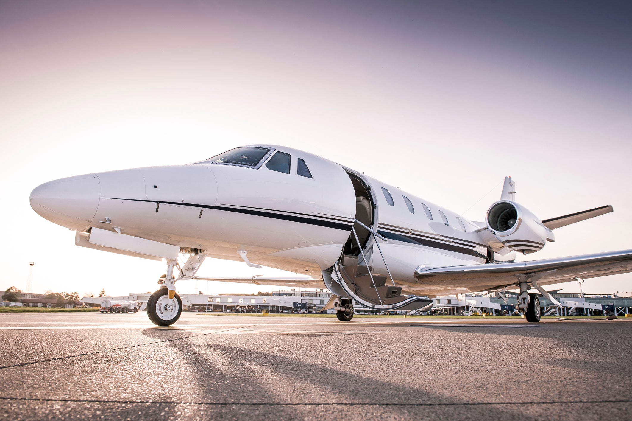 High life: a private jet of the kind that could face higher tax