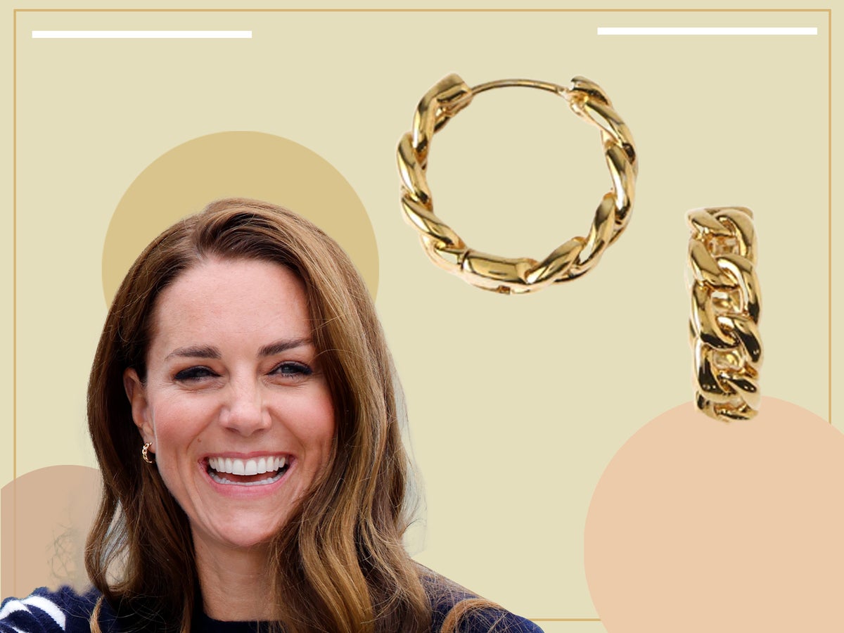 Kate Middleton’s £18 gold-plated chain hoop earrings are still in stock – here’s where to buy them