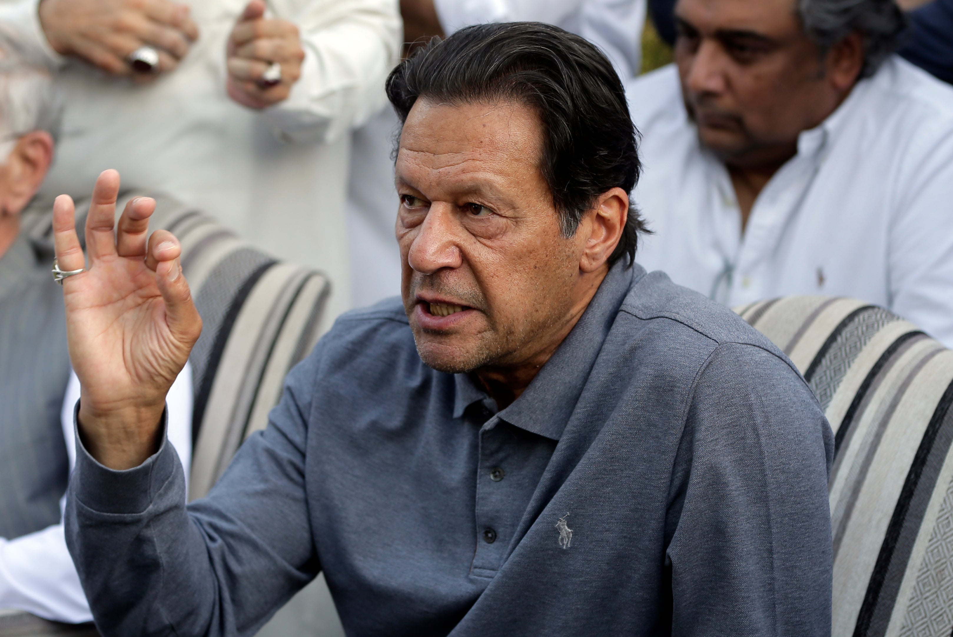 Imran Khan claimed that a range of enemies had conspired to carry out ‘regime change’