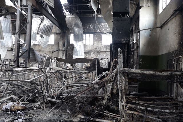 Russia Ukraine War Prison Attack