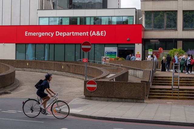 <p>The number of people attending A&Es each month is broadly similar to 2019 at 1.7 million, suggesting the waits are not driven by an increase in attendances to major A&Es</p>