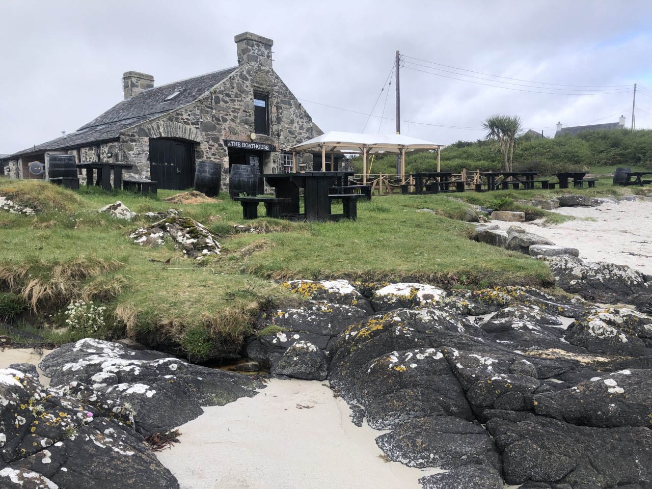 The 300-year-old Boathouse is one of the oldest such buildings on the island