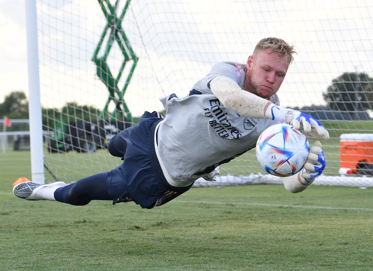 Aaron Ramsdale aiming to be England number one after winning over Arsenal fans
