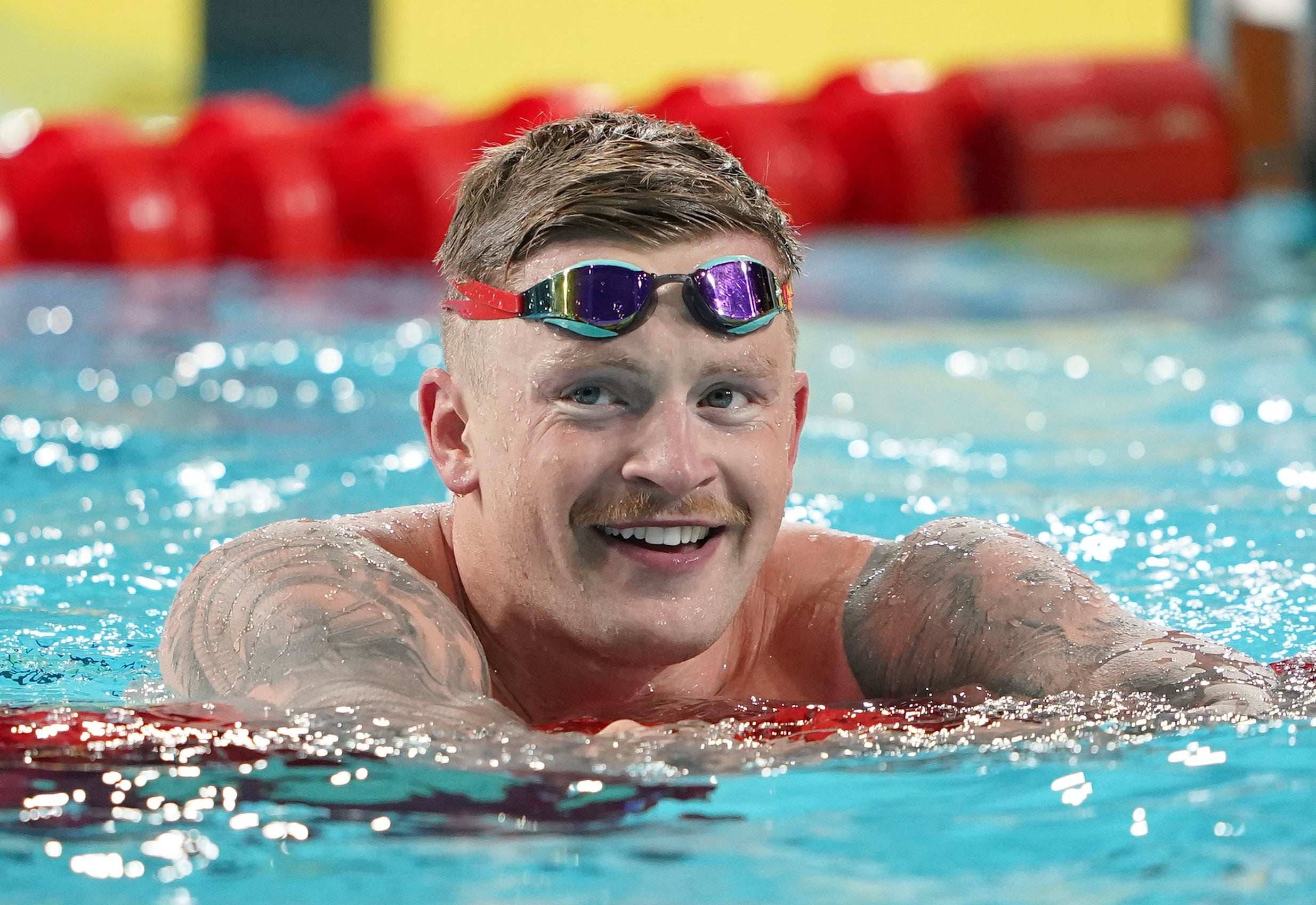 Peaty clocked a time of 26.76 seconds in the men’s 50m breaststroke final (Zac Goodwin/PA)