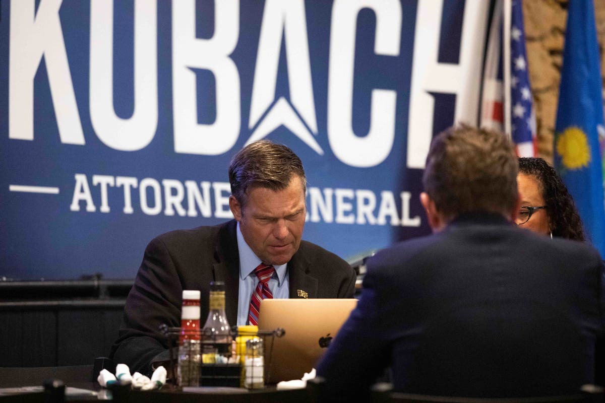Kobach looks for comeback in Kansas attorney general primary