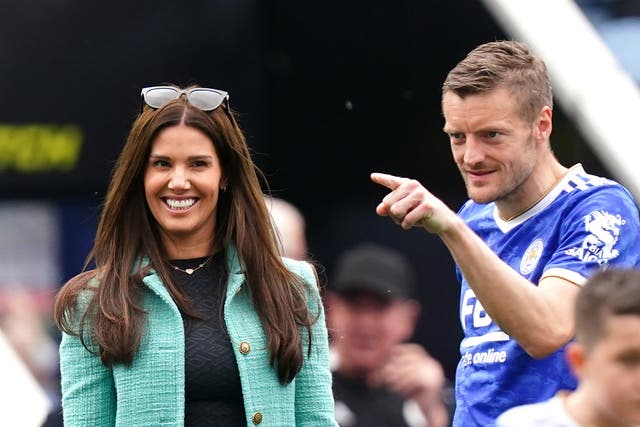The Vardys have recently increased security at their Leicestershire home (Mike Egerton/PA)