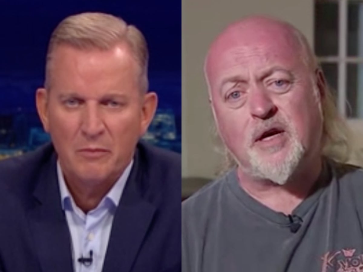 Jeremy Kyle awkwardly interrupts Bill Bailey’s touching Sean Lock tribute during interview