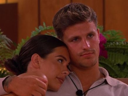 ‘Love Island’ stars Gemma and Luca finished in second place