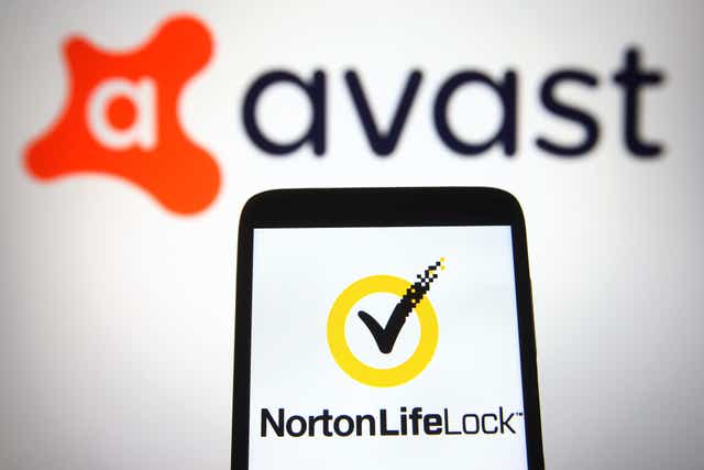 The £6 billion merger between British cybersecurity company Avast and US rival NortonLifeLock has been provisionally given the green light by the UK competition watchdog (Alamy/PA)