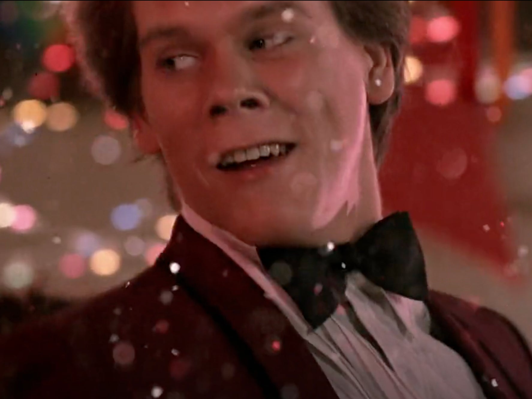 Kevin Bacon in the final scene of ‘Footloose’