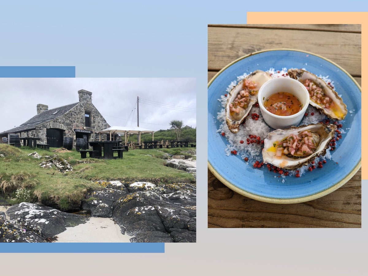 The Boathouse: The food makes the 10-hour trek to a tiny Scottish island worth it