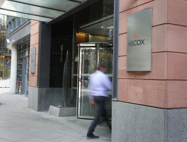 Hiscox reported growing losses (Philip Toscano/PA)