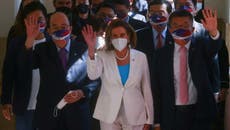 Nancy Pelosi says visit was to honour ‘bedrock promise’ to ‘always stand with Taiwan’